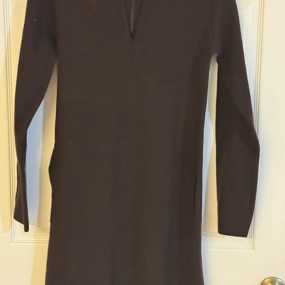 Zara Dresses & Skirts - Zara Brown Long Sleeve Sweater Dress